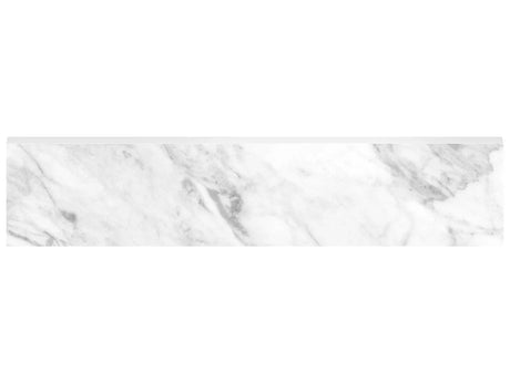 Anatolia Tile 3X12 Bn La Marca Statuarietto Honed & Rectified Bullnose 4502-0291-0 *Old   See An3Bbnlstuh-N Statuarietto 3x12 Honed - premium natural stone mosaic tile from Anatolia Tile, available at PoshHaus showroom in Keene, NH