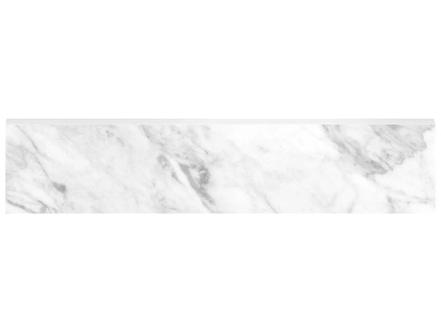 Anatolia Tile 3X12 Bn La Marca Statuarietto Honed & Rectified Bullnose 4502-0291-0 *Old   See An3Bbnlstuh-N Statuarietto 3x12 Honed - premium natural stone mosaic tile from Anatolia Tile, available at PoshHaus showroom in Keene, NH