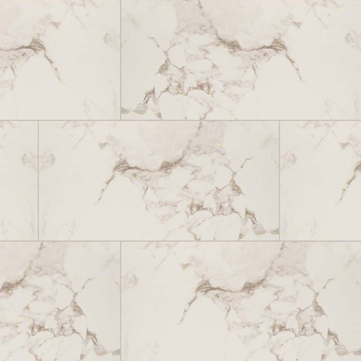 Pietra Statuario Glazed Porcelain 12"x24" Floor and Wall Tile - MSI Collection PIETRA STATUARIO MATTE 12X24 (Case)