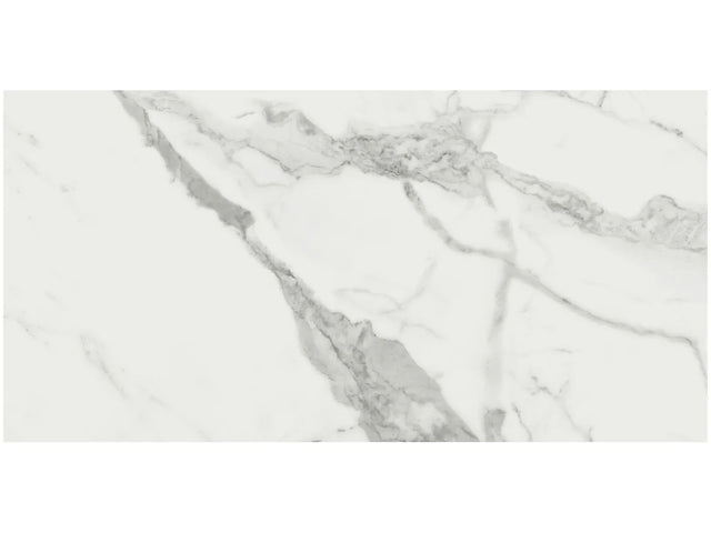 Anatolia Tile 12X24 Mayfair Statuario Venato Matte Rectified Porcelain 4500-0383-1 Statuario Venato 12x24 Matte - premium natural stone mosaic tile from Anatolia Tile, available at PoshHaus showroom in Keene, NH