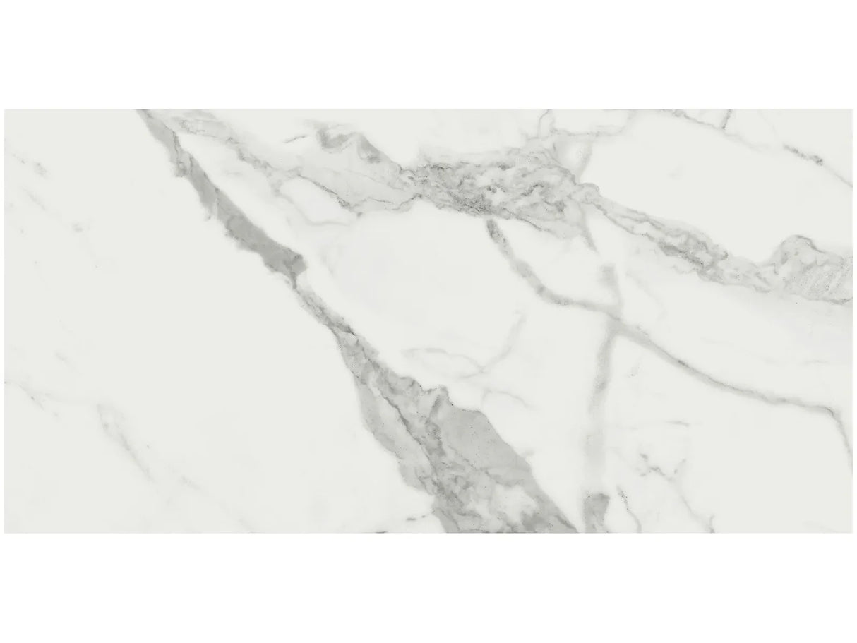 Anatolia Tile 12X24 Mayfair Statuario Venato Polished Rectified Porcelain 4500-0385-1 Statuario Venato 12x24 Polished - premium natural stone mosaic tile from Anatolia Tile, available at PoshHaus showroom in Keene, NH