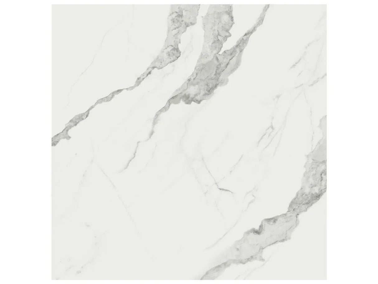 Anatolia Tile 24X24 Mayfair Statuario Venato Matte Rectified Porcelain 4500-0384-1 ** ** Statuario Venato 24x24 Matte - premium natural stone mosaic tile from Anatolia Tile, available at PoshHaus showroom in Keene, NH