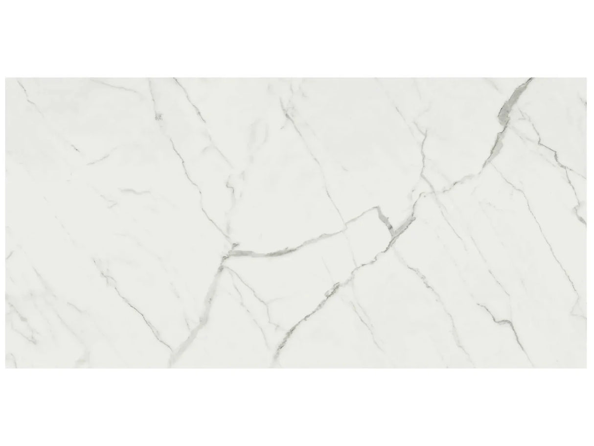 Anatolia Tile 24X48 Mayfair Statuario Venato Polished & Rectified Porcelain 4500-0387-1 Statuario Venato 24x48" - premium natural stone mosaic tile from Anatolia Tile, available at PoshHaus showroom in Keene, NH