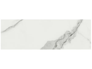 Anatolia Tile 4X12 Mayfair Statuario Venato Polished Rectified Porcelain 4500-0379-1 Statuario Venato 4x12 - premium natural stone mosaic tile from Anatolia Tile, available at PoshHaus showroom in Keene, NH