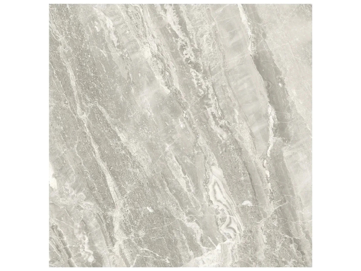 Anatolia Tile 24X24 Mayfair Stella Agento Polished Rectified Porcelain 4500-0394-1 Stella Argento 24x24 Polished - premium natural stone mosaic tile from Anatolia Tile, available at PoshHaus showroom in Keene, NH