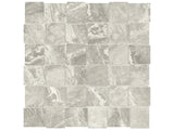 Anatolia Tile 2X2 Basketweave Mayfair Stella Agento Matte Porcelain Mosaics. 1 Sheet = .98 Sq. Ft. 4501-0130-1 Stella Argento 2x2 Basketweave Polished - premium natural stone mosaic tile from Anatolia Tile, available at PoshHaus showroom in Keene, NH