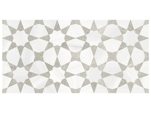 Anatolia Tile Utopio Stellar Grigio Honed Natural Stone Waterjet Mosaic 5001-0389-0 Stellar Grigio - premium natural stone mosaic tile from Anatolia Tile, available at PoshHaus showroom in Keene, NH