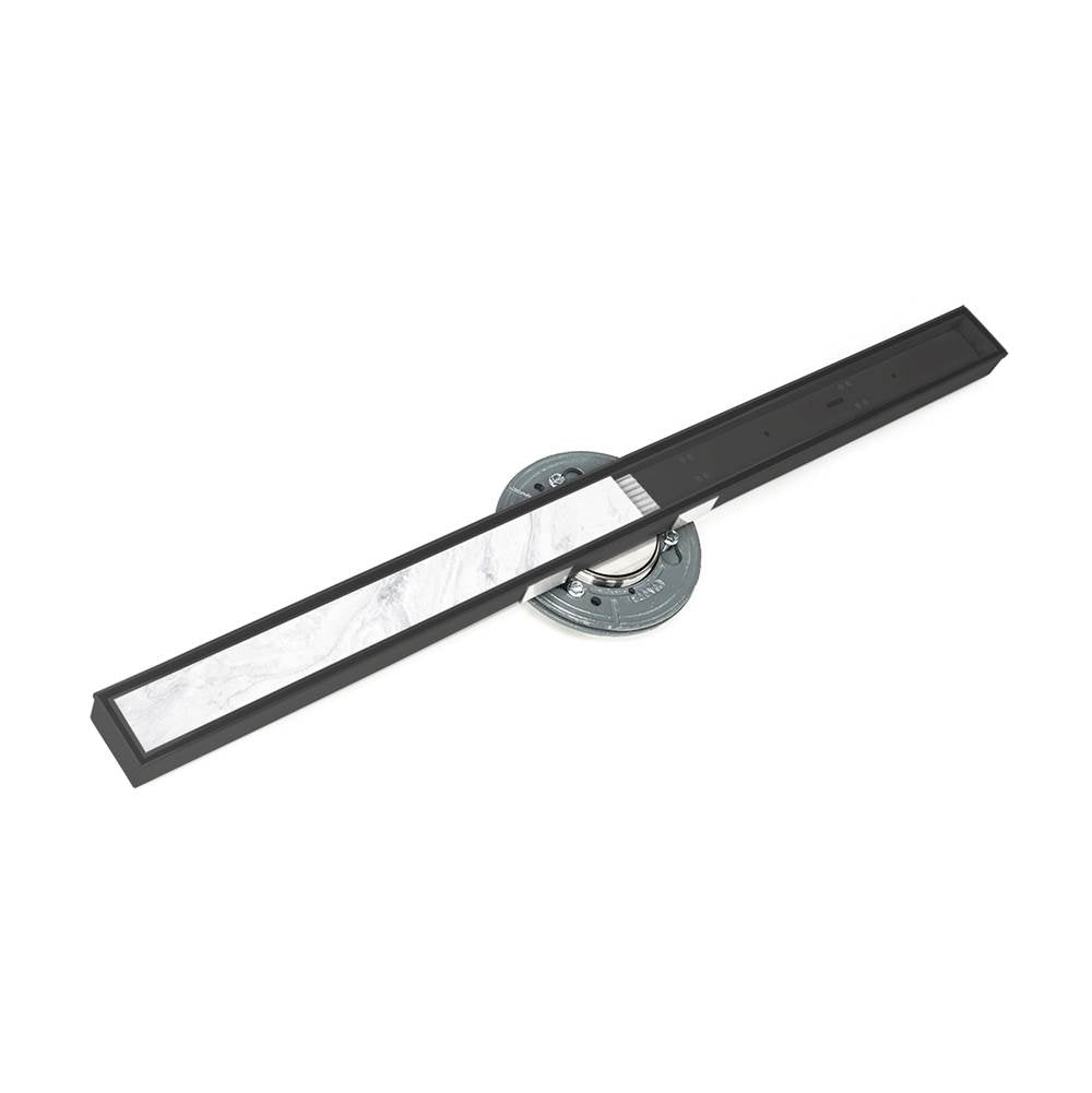 Infinity Drain STIF AS 9940-P 40" Complete Kit for the Tile Insert 99 w/PVC Body