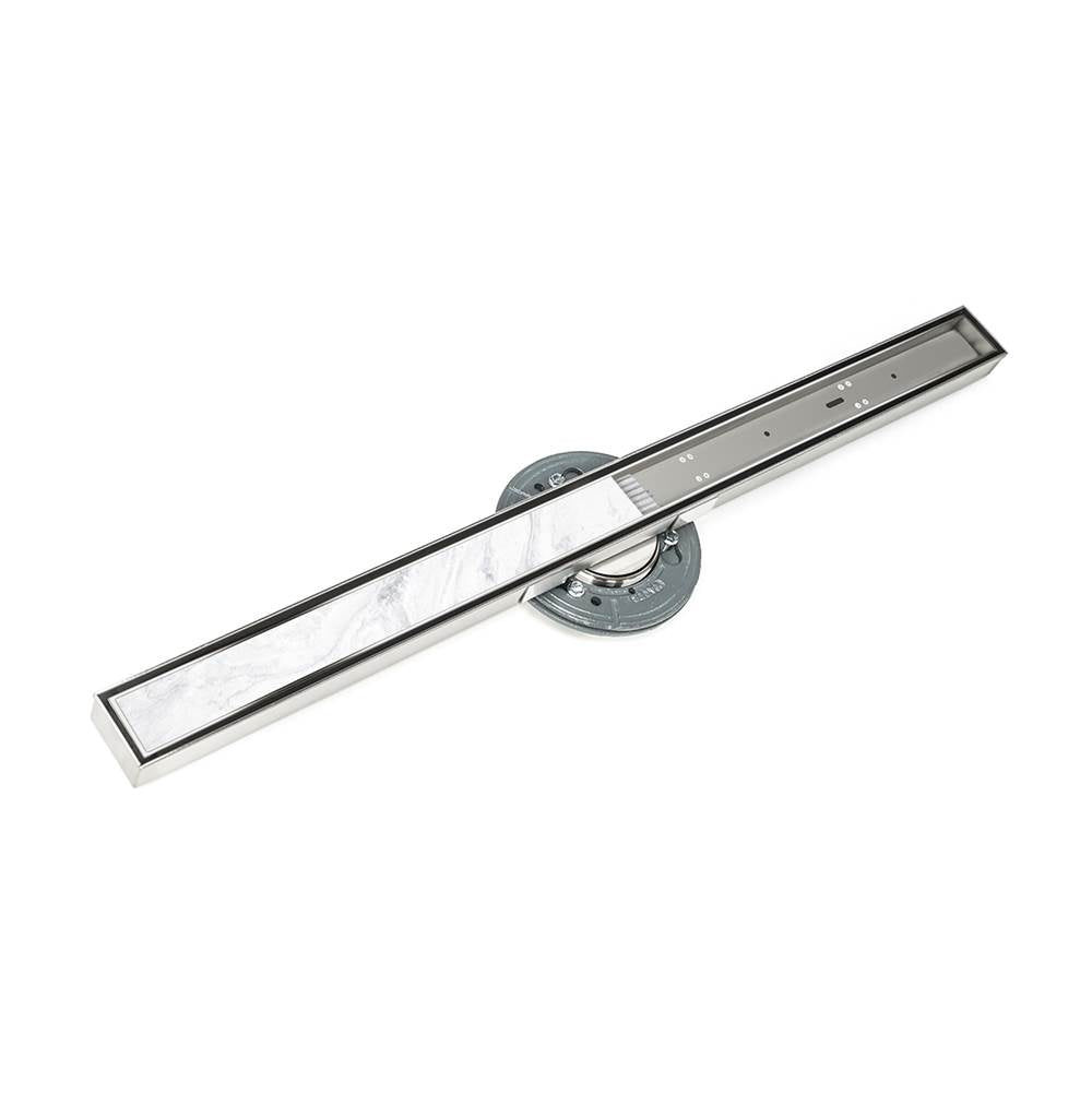 Infinity Drain STIF AS 9960-A 60" Complete Kit for the Tile Insert 99 w/ABS Body