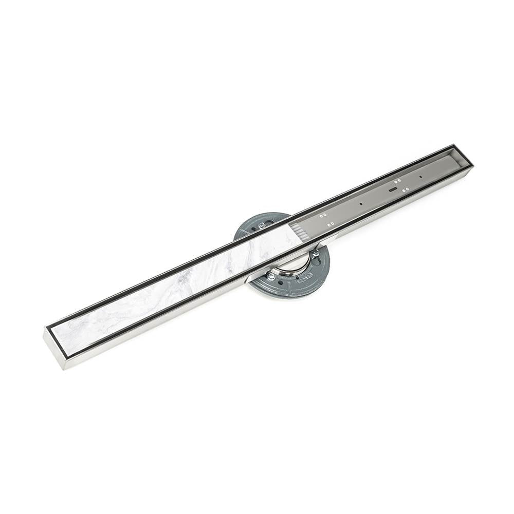 Infinity Drain STIF AS 9960-A 60" Complete Kit for the Tile Insert 99 w/ABS Body