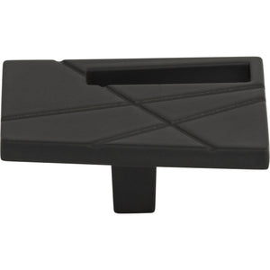 Atlas Homewares Modernist Right Knob 1 3/4 Inch Matte Black