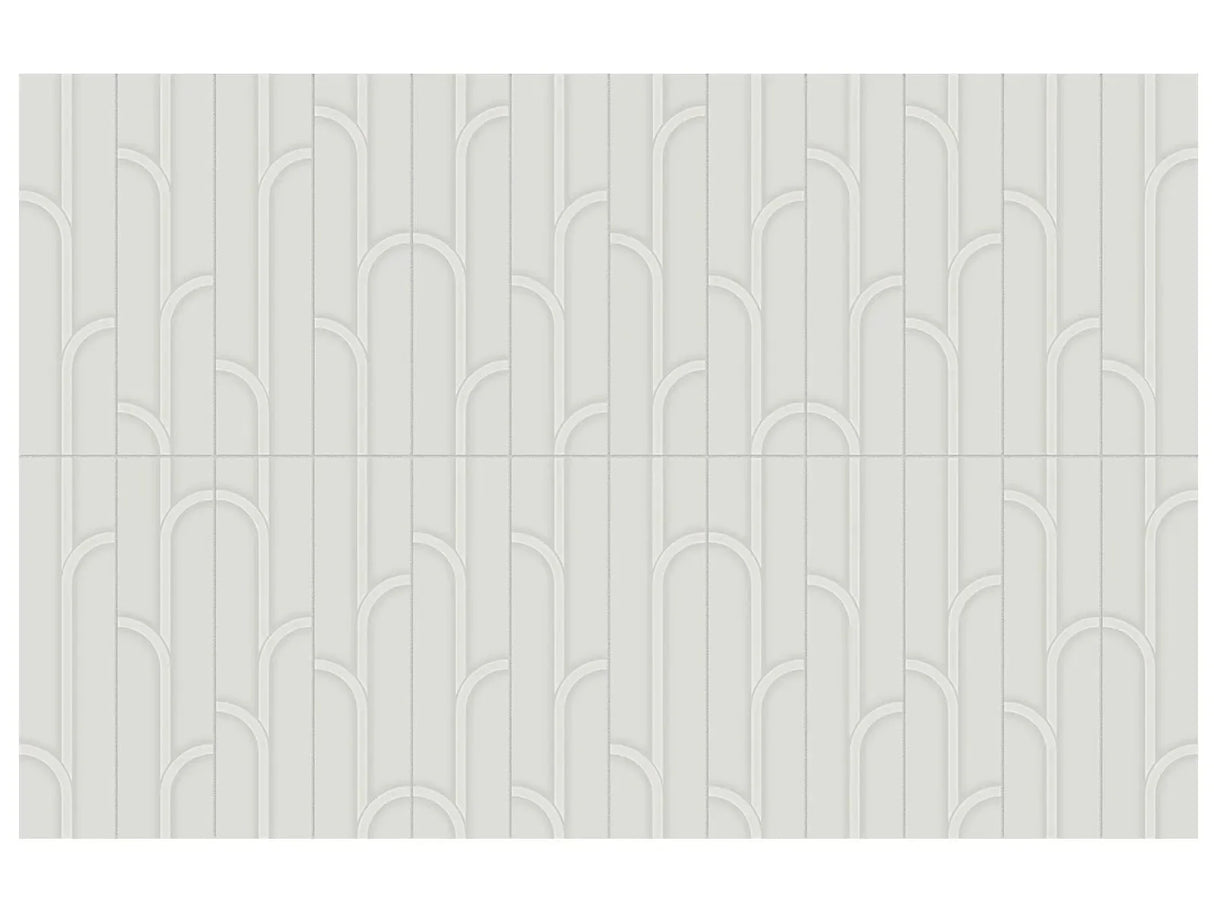 Anatolia Geometra 3X12 Ivy Stone Glossy Ceramic Wall Tile 4000-0305-0 Stone Ivy 3x12 - premium natural stone mosaic tile from Anatolia Tile, available at PoshHaus showroom in Keene, NH