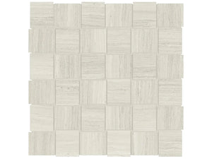 Anatolia Tile 2X2 Basketweave Mayfair Strada Ash Matte Porcelain Mosaics. 1 Sheet = .98 Sq. Ft. 4501-0131-1 Strada Ash 2x2 Basketweave Matte - premium natural stone mosaic tile from Anatolia Tile, available at PoshHaus showroom in Keene, NH