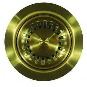 Hamat - BAS-2000 BB - 3 1/2" Brushed Brass Basket Strainer