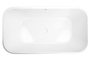 Hydro Systems SUM5731HTO-ALM SUMMERLIN 5731 METRO TUB ONLY-ALMOND