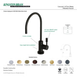 Kingston Brass KS8191DL Concord Single-Handle Water Filtration Faucet, Polished Chrome