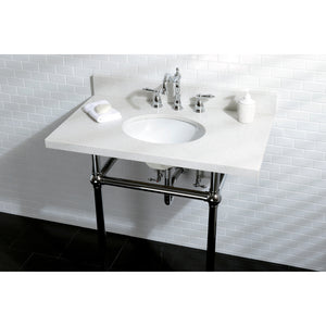 Kingston Brass KS1991AL 8 in. Widespread Bathroom Faucet, Polished Chrome