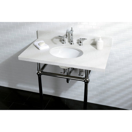 Kingston Brass KS1991AL 8 in. Widespread Bathroom Faucet, Polished Chrome