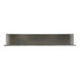 ALFI brand 24 x 12 Brushed Stainless Steel Horizontal Single Shelf Bath Shower Niche