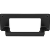 Atlas Homewares Bradbury Cup Pull 3 Inch (c-c) Matte Black