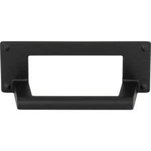 Atlas Homewares Bradbury Cup Pull 3 Inch (c-c) Matte Black