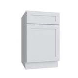 Shaker White 5PC Single Door Standard Base Cabinet - 18"W