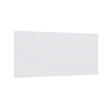Shaker White Back Panel (Long Grain) - 48" W x 96" H