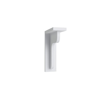 Shaker White Basic Medium Corbel - 10.5" H