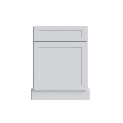 Shaker White 5PC Corner Sink Front for 42" Space - 27"W