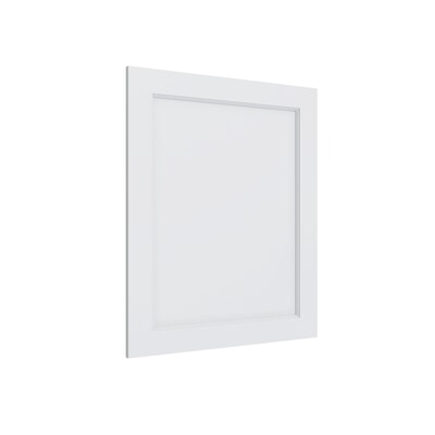 Shaker White Decorative Wall Panel - 24" W x 30" H