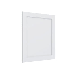 Shaker White Decorative Wall Panel - 24" W x 30" H