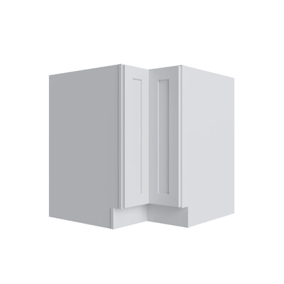 Shaker White Easy Reach Base Cabinet - 33" W x 24" D