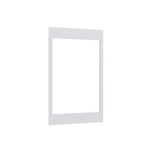 Shaker White Oven Cabinet Overlay Panel - 33