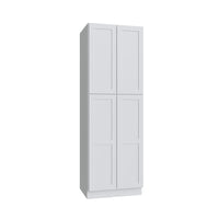 Shaker White Pantry - 30" W x 96" H