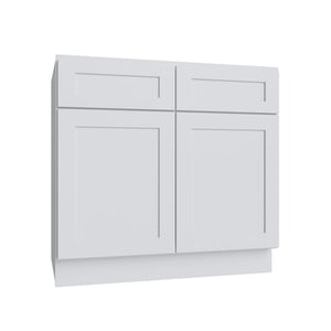 Shaker White 5PC Sink Base Cabinet - 30