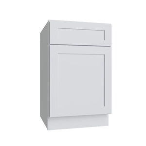 Shaker White 5PC Single Door Base Vanity-12
