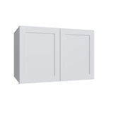 Shaker White Deep Wall Cabinet - 33" W x 18" H x 24" D