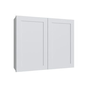 Shaker White Double Door Wall Cabinet - 36