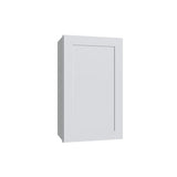 Shaker White Single Door Wall Cabinet - 9" W x 30" H
