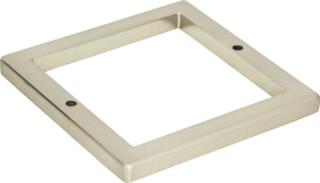 Atlas Homewares Tableau Square Base 3 Inch Brushed Nickel