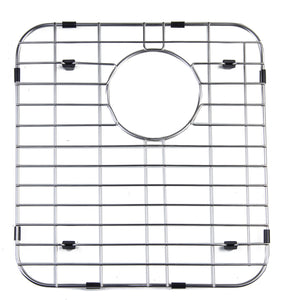 ALFI brand GR512L Left Side Solid Stainless Steel Kitchen Sink Grid
