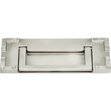 Atlas Homewares Campaign L-Bracket Drop Pull 3 Inch (c-c) Brushed Nickel