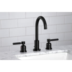 Fauceture FSC8920DKL Kaiser Widespread Bathroom Faucet, Matte Black