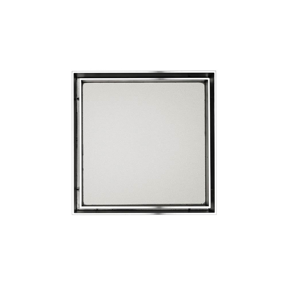 Infinity Drain T 15 A 5" Tile Insert Frame & Frame Box- 8 TPI (for TD)