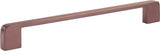 Atlas Homewares Clemente Pull 8 13/16 Inch Matte Rose Gold