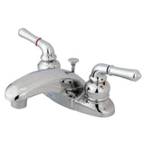 Kingston Brass KB621B 4 in. Centerset Bathroom Faucet, Polished Chrome