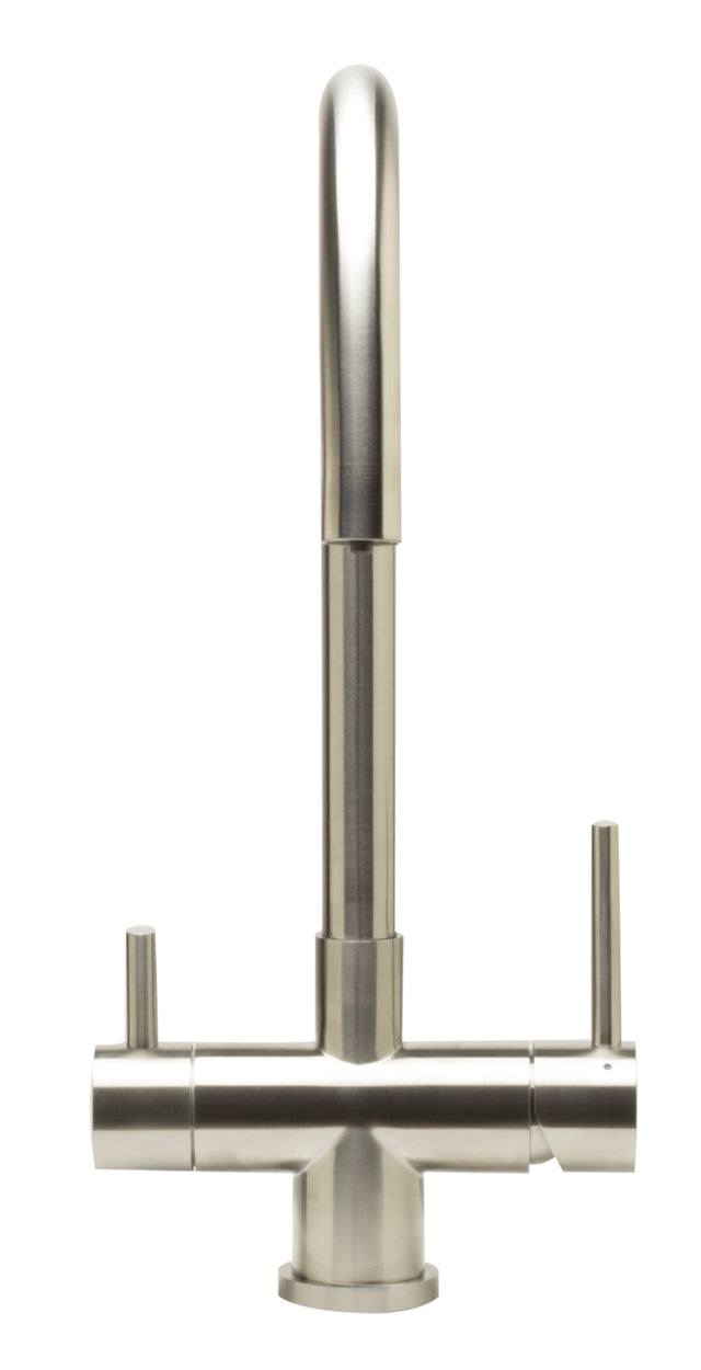 ALFI brand AB2042-BSS Brushed Stainless Steel Kitchen Faucet/Drinking Water