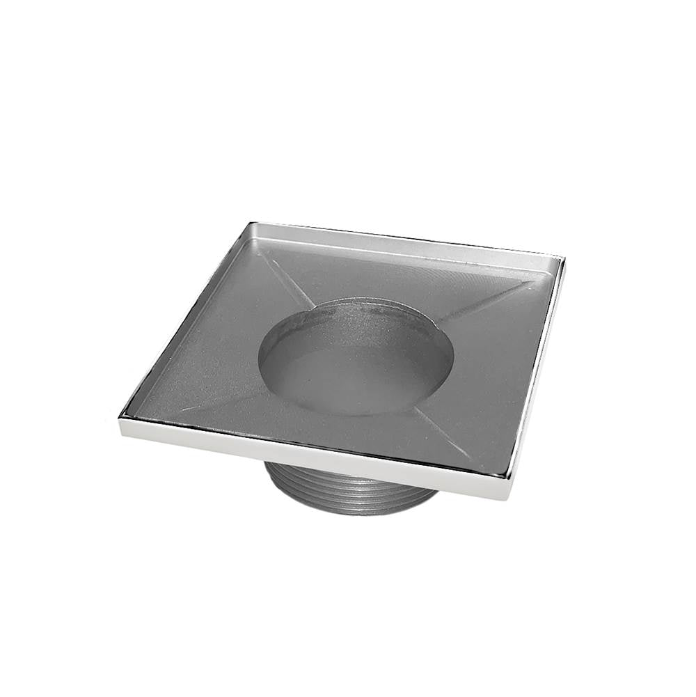 Infinity Drain T 42 4” x 4” Stainless Steel 2” Throat