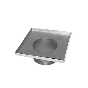 Infinity Drain T 42 4” x 4” Stainless Steel 2” Throat