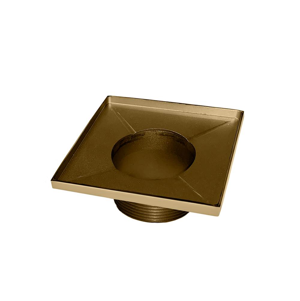 Infinity Drain T 42 4” x 4” Stainless Steel 2” Throat